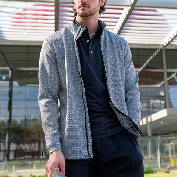 USA‎ Palm Infinity Full Zip Athletic Jacket Size Medium Fly Pattern - Picture 3 of 10